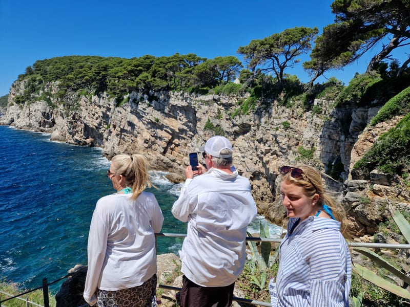 Lokrum island near Dubrovnik 10 minute boat ride