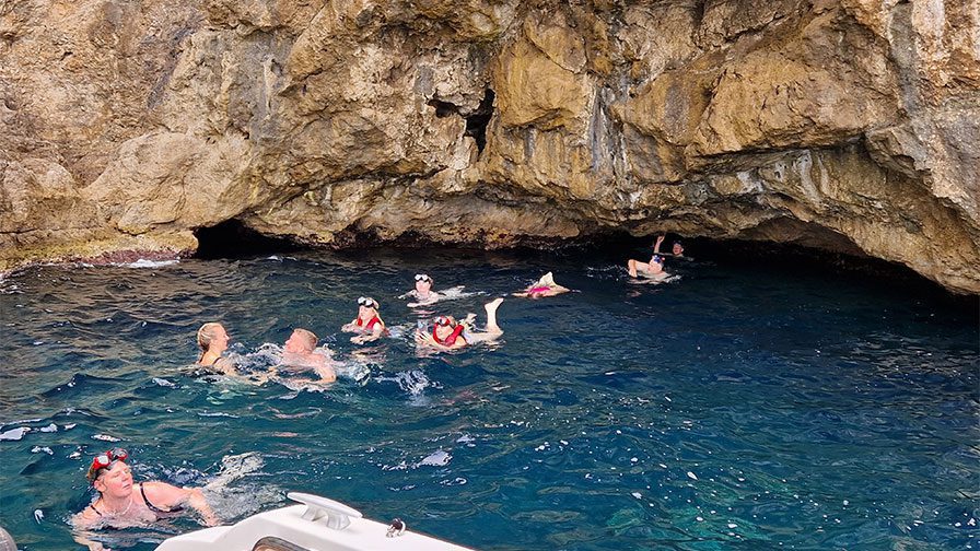 Morning Blue Cave Tour